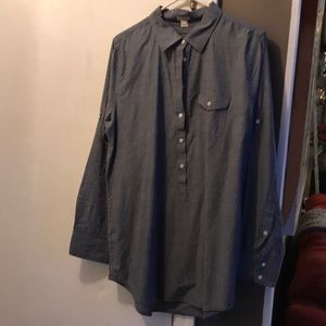 JCrew Merchantile Lightweight Cotton tunic